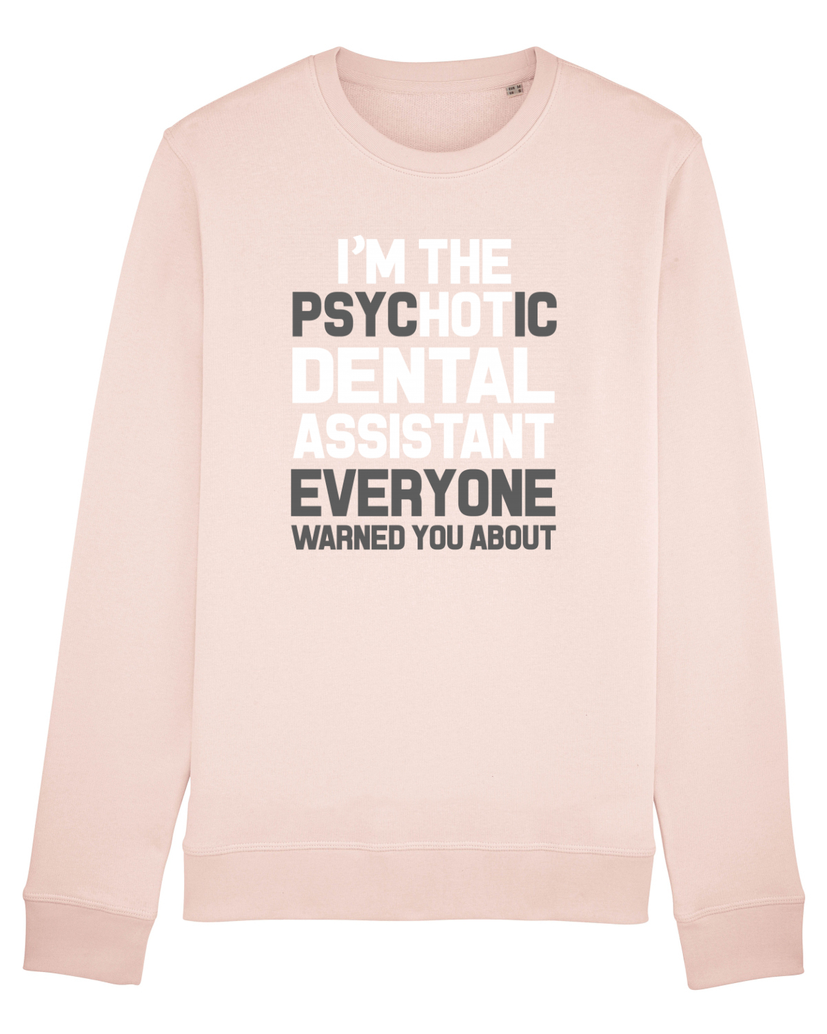 Bluză mânecă lungă Unisex Rise Candy Pink