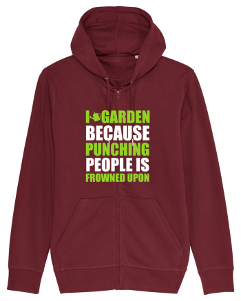 GARDENING Burgundy