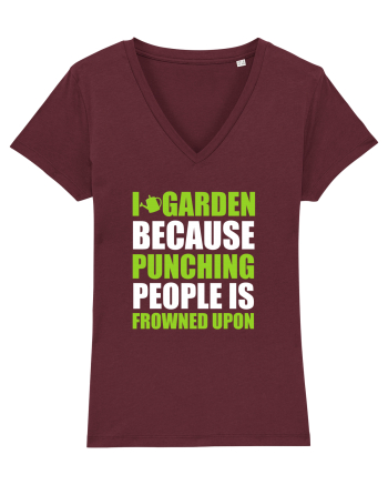 GARDENING Burgundy