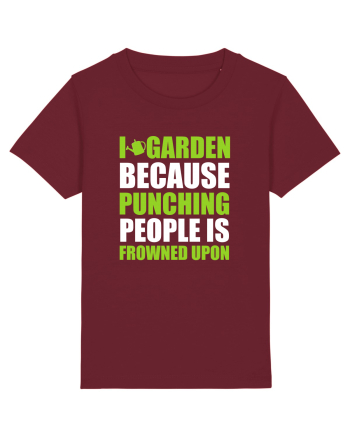 GARDENING Burgundy