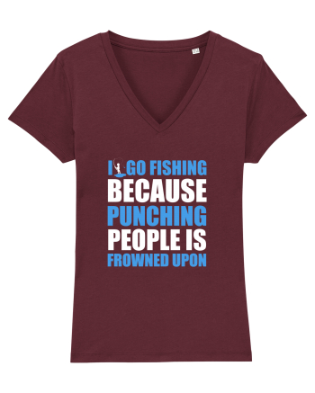 FISHING Burgundy