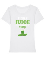 PICKLE Tricou mânecă scurtă guler larg fitted Damă Expresser