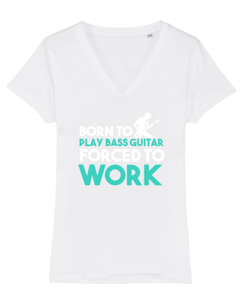BASS GUITAR White