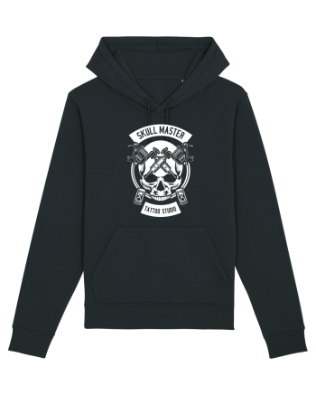 Skull Master Tattoo White Black