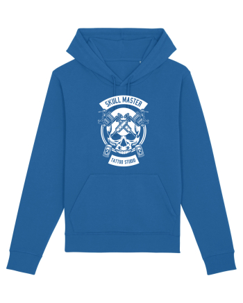 Skull Master Tattoo White Royal Blue