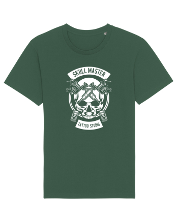 Skull Master Tattoo White Bottle Green