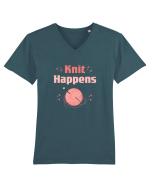 KNIT Tricou mânecă scurtă guler V Bărbat Presenter
