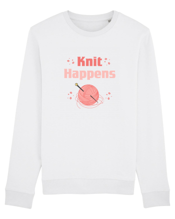 KNIT White