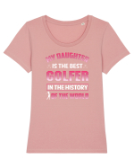 GOLF Tricou mânecă scurtă guler larg fitted Damă Expresser