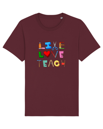 TEACHER Burgundy