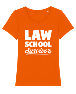 LAW Tricou mânecă scurtă guler larg fitted Damă Expresser