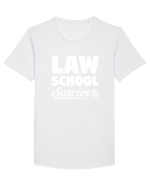 LAW Tricou mânecă scurtă guler larg Bărbat Skater