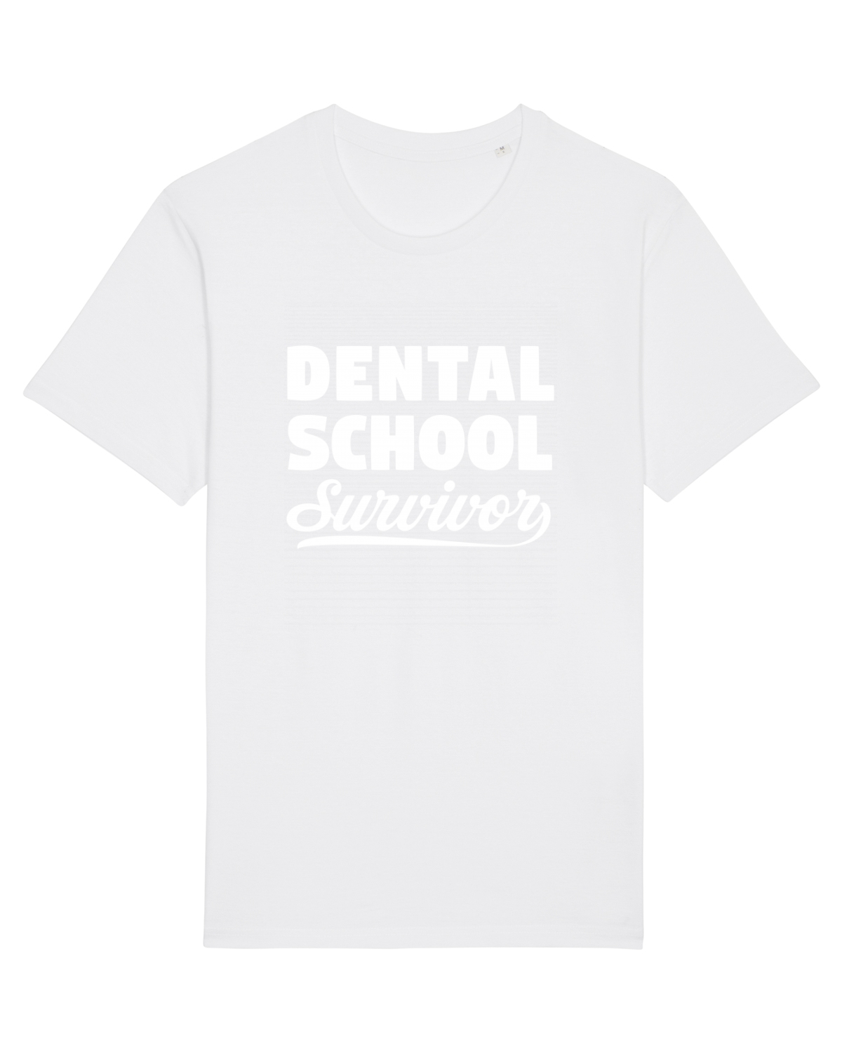 Tricou mânecă scurtă Unisex Rocker White
