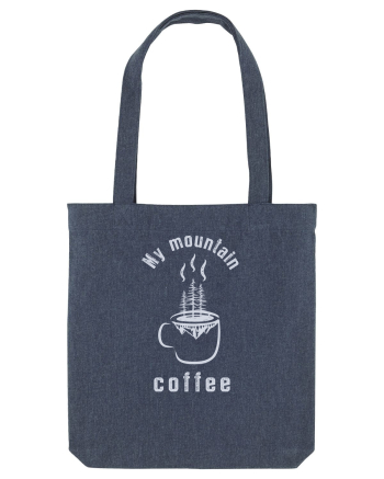 My Mountain Coffee / white Midnight Blue