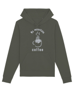 My Mountain Coffee / white Hanorac Unisex Drummer