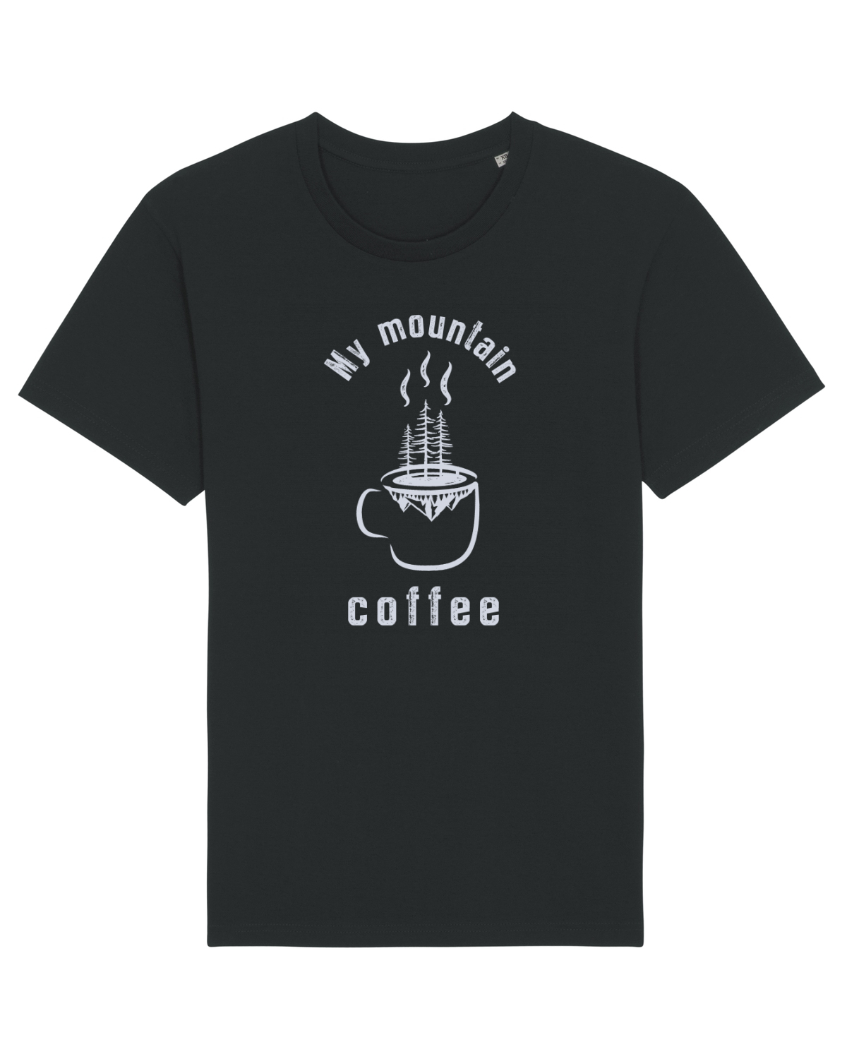 Tricou mânecă scurtă Unisex Rocker Black