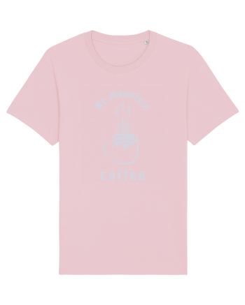My Mountain Coffee / white Cotton Pink