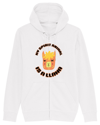 My Spirit Animal Is A Llama  White