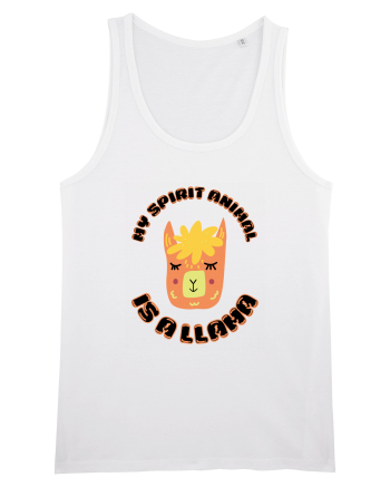 My Spirit Animal Is A Llama  White