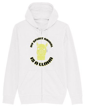 My Spirit Animal Is A Llama  White