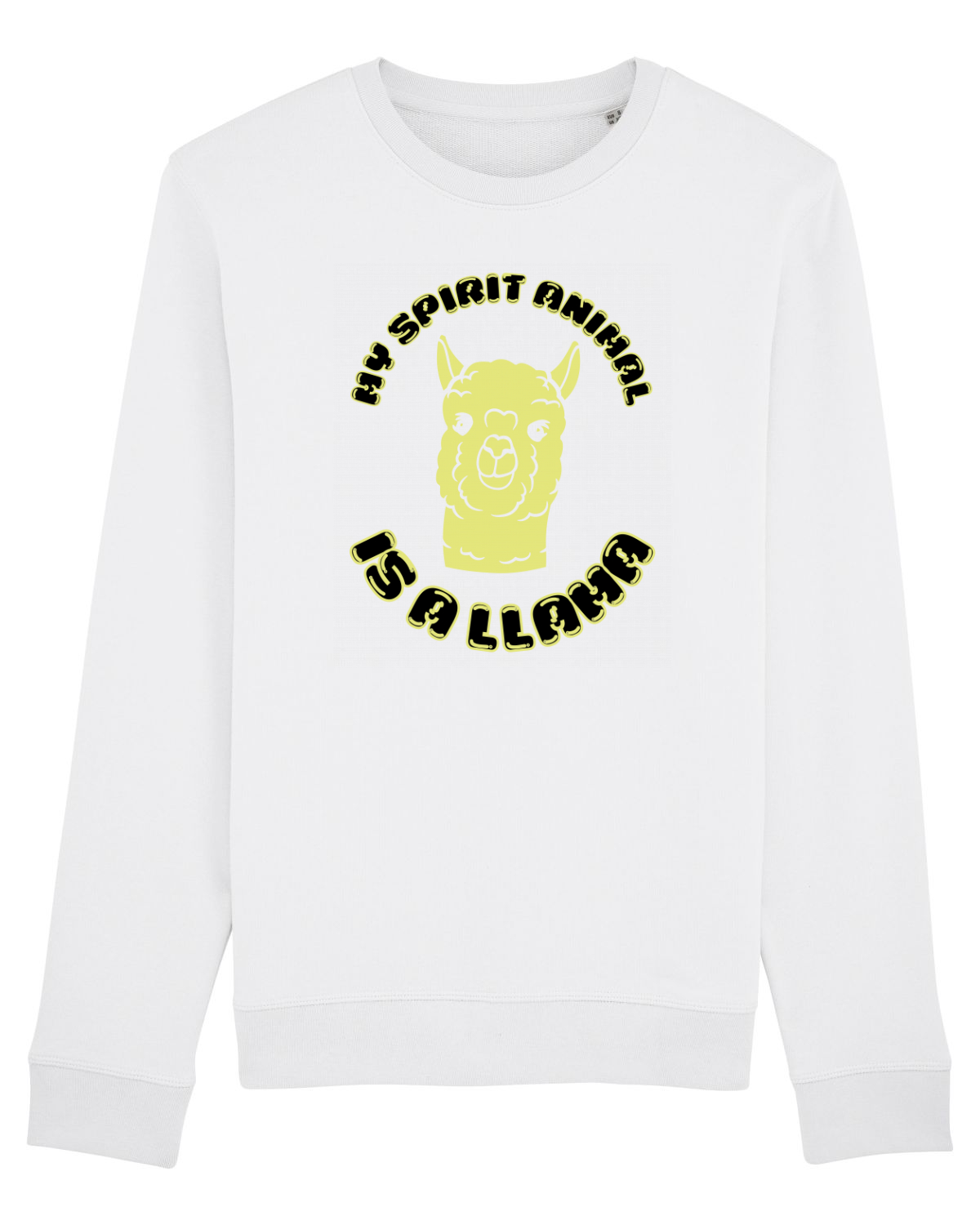 Bluză mânecă lungă Unisex Rise White