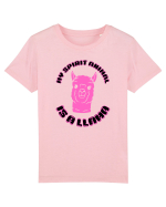 My Spirit Animal Is A Llama  Tricou mânecă scurtă  Copii Mini Creator