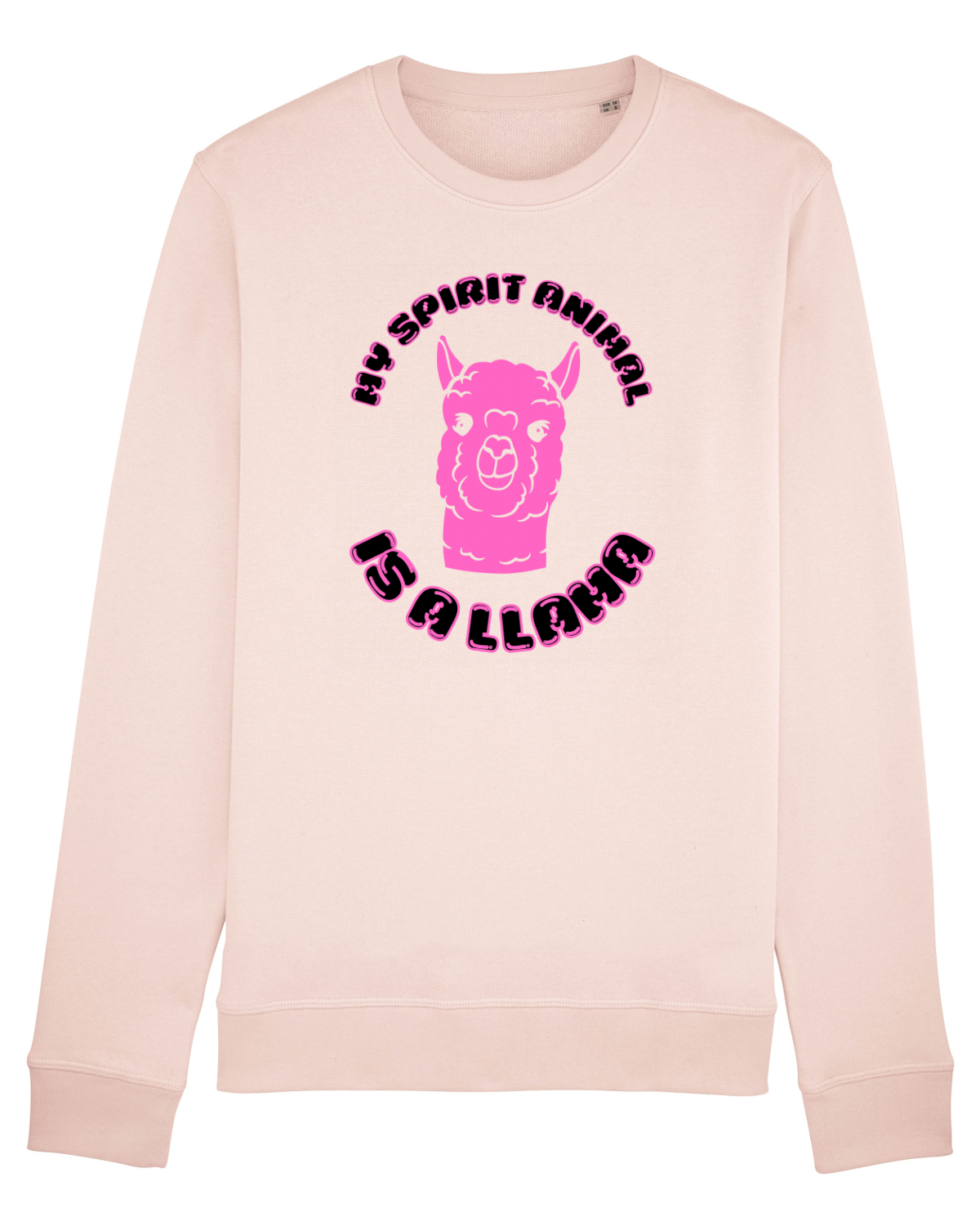 Bluză mânecă lungă Unisex Rise Candy Pink