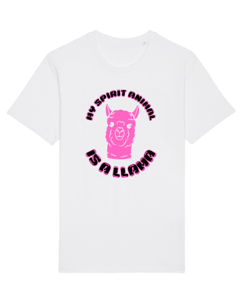 My Spirit Animal Is A Llama  White