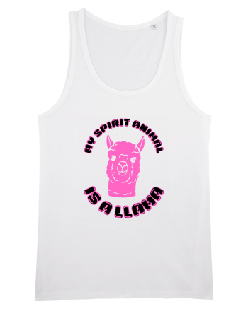 My Spirit Animal Is A Llama  White