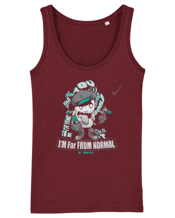 I'm Far From Normal Be Yourself Burgundy