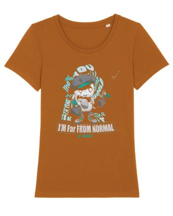 I'm Far From Normal Be Yourself Roasted Orange