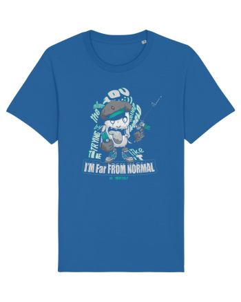 I'm Far From Normal Be Yourself Royal Blue