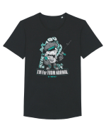 I'm Far From Normal Be Yourself Tricou mânecă scurtă guler larg Bărbat Skater