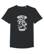 Space Basketball WHite Tricou mânecă scurtă guler larg Bărbat Skater