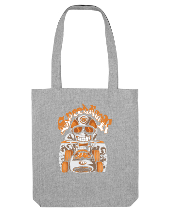 Orange Speed Racer Heather Grey