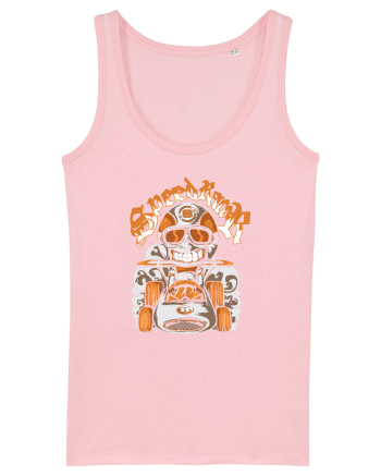 Orange Speed Racer Cotton Pink