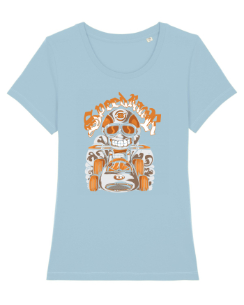 Orange Speed Racer Sky Blue