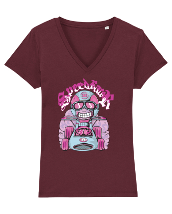 Pink Speed Racer Burgundy