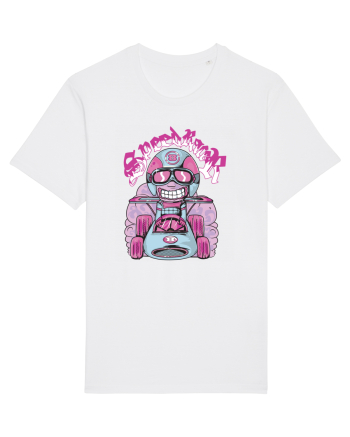 Pink Speed Racer White