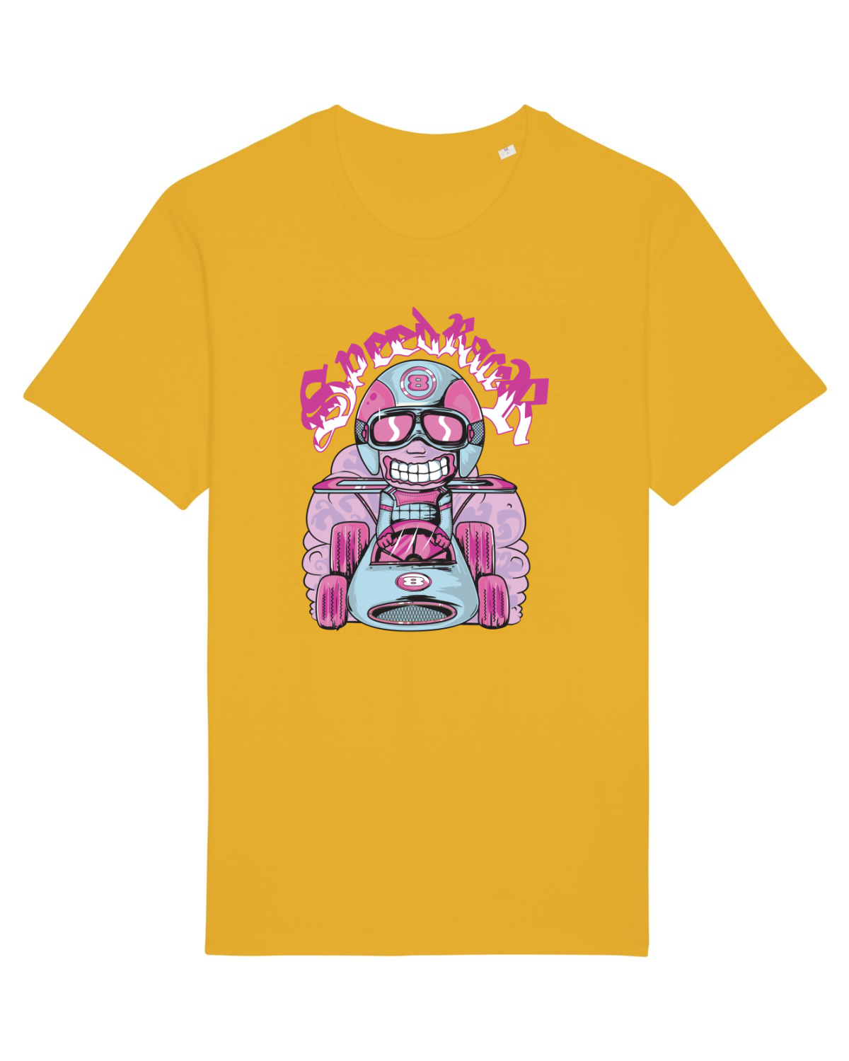 Tricou mânecă scurtă Unisex Rocker Spectra Yellow