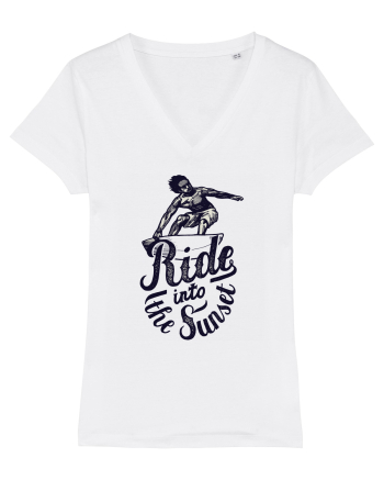 Ride Into The Sunset White