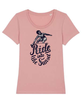 Ride Into The Sunset Canyon Pink
