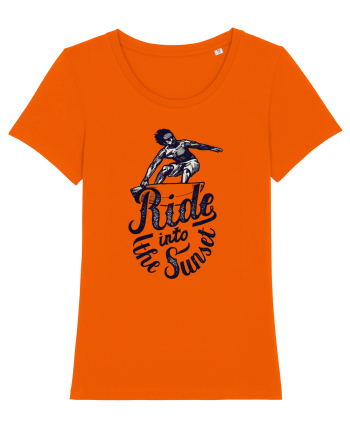 Ride Into The Sunset Bright Orange