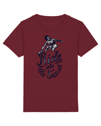 Ride Into The Sunset Burgundy