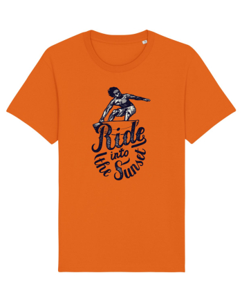 Ride Into The Sunset Bright Orange