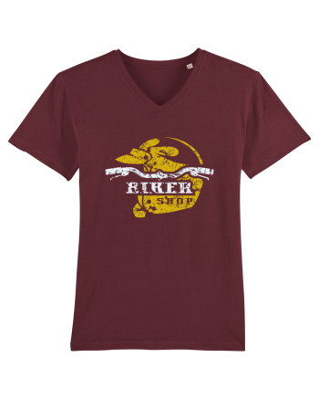Biker Shop Burgundy