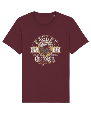 Born To Fly Eagle California Burgundy