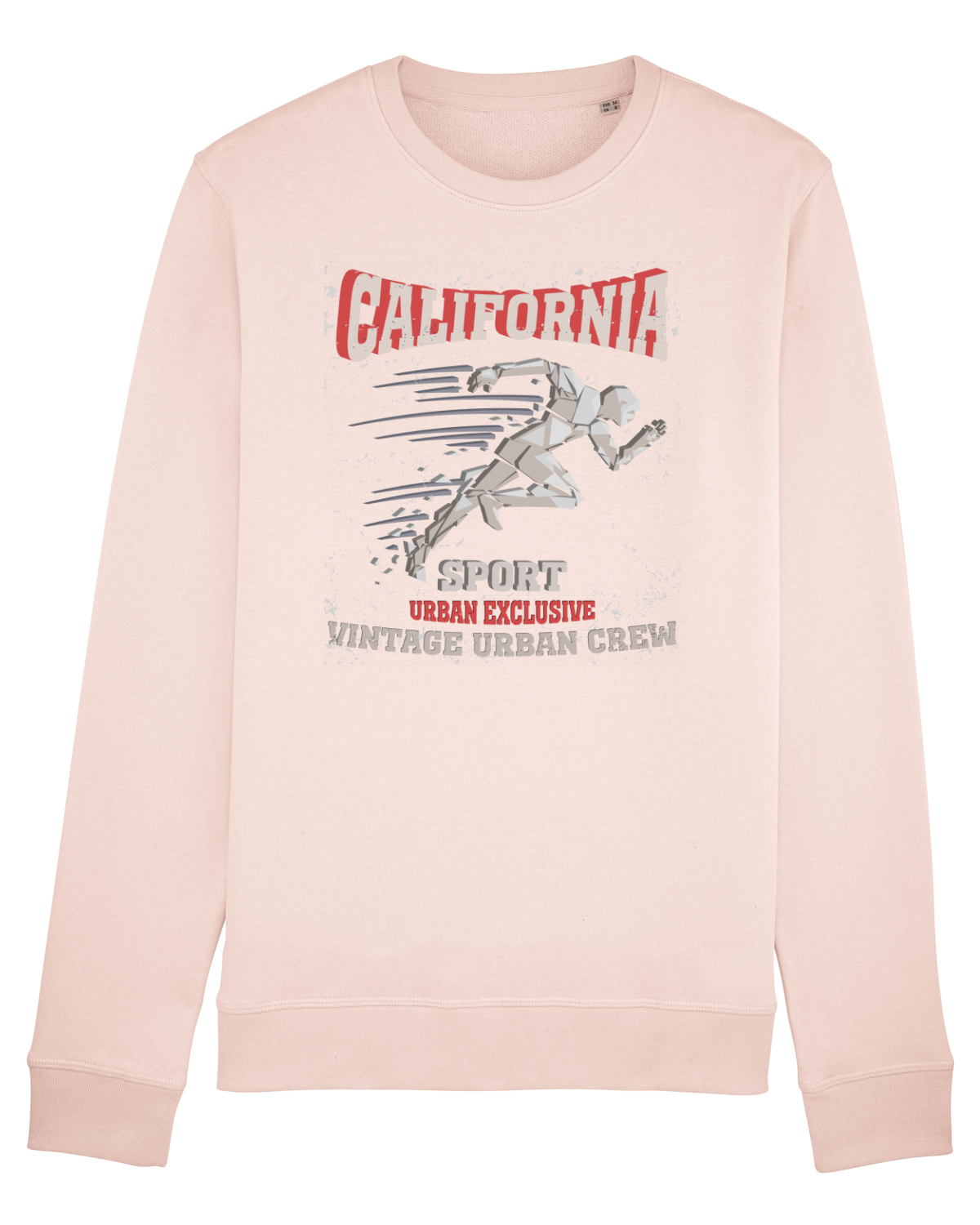 Bluză mânecă lungă Unisex Rise Candy Pink
