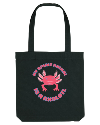 Kawaii Axolotl Black