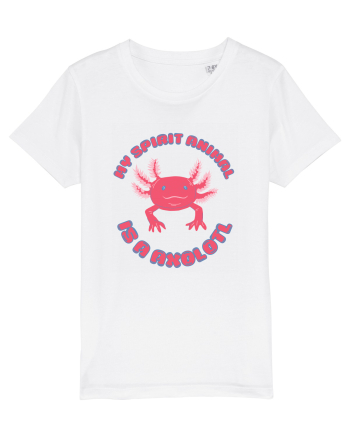 Kawaii Axolotl White